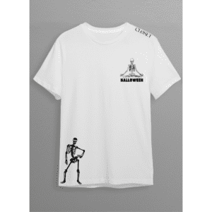 Chill Skeleton Halloween Tee