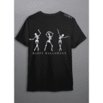 Skeleton Dance Party Halloween T-Shirt
