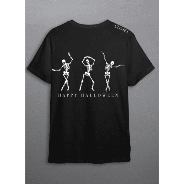 Skeleton Dance Party Halloween T-Shirt