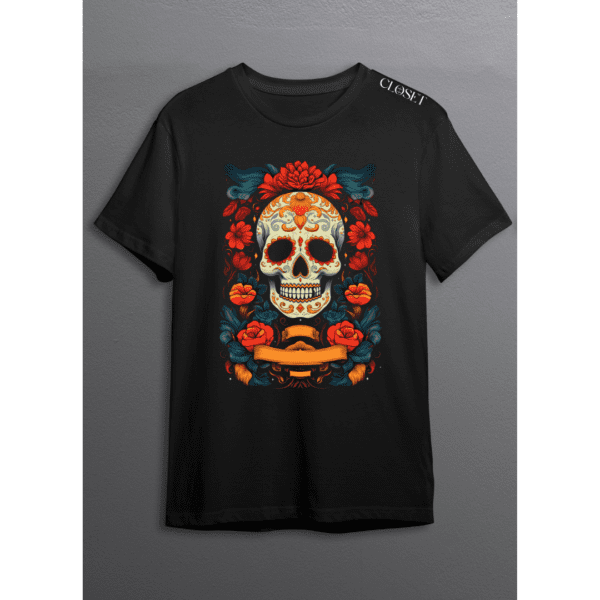 HH Floral Skull T-Shirt