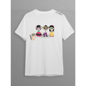 Witch’s Cat Halloween T-Shirt