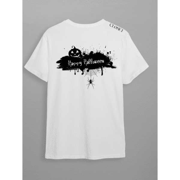 Monochrome Halloween Spider Tee