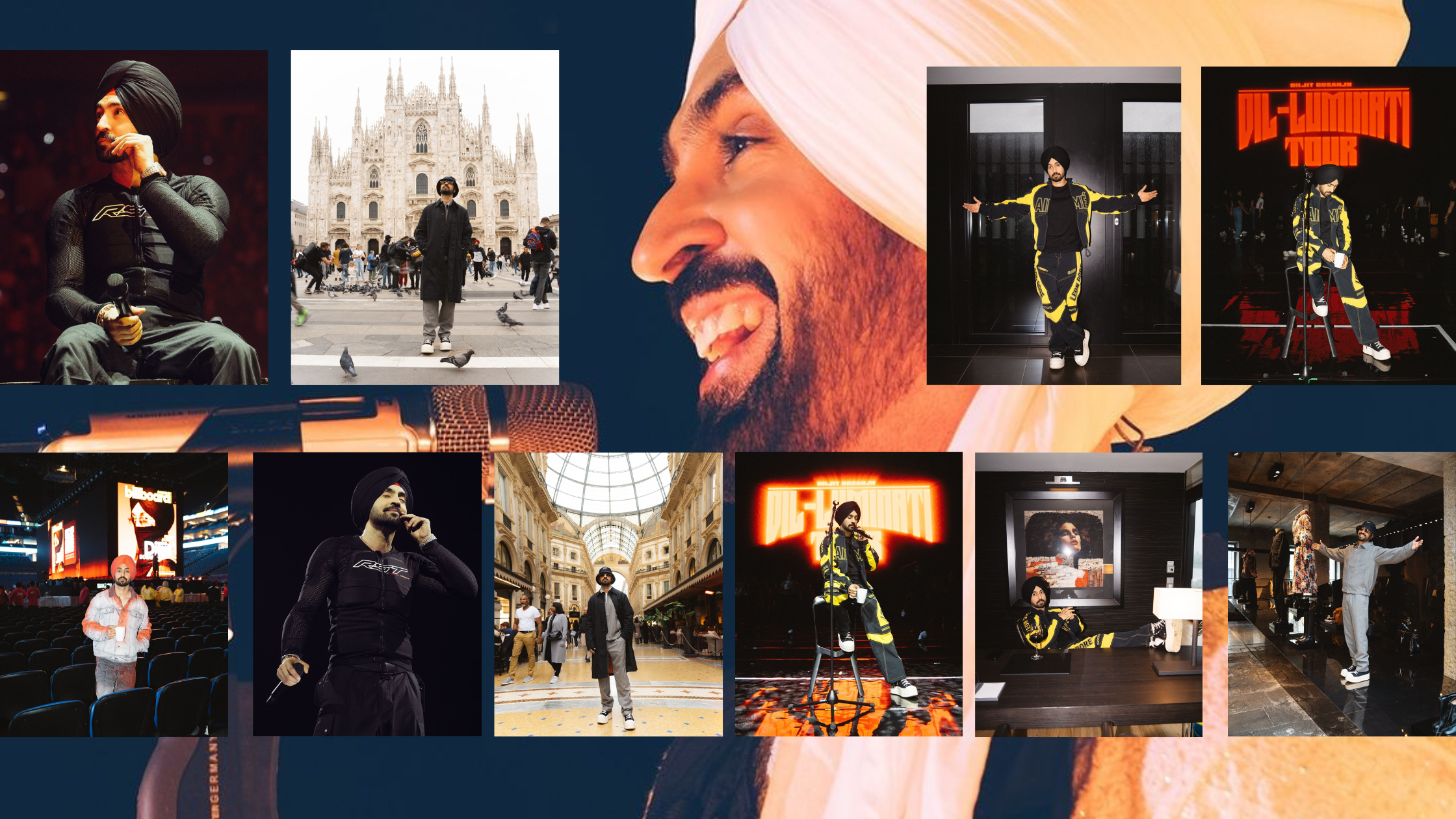 Diljit Dosanjh Dil-Luminati Tour Merch