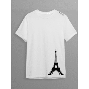Paris Eiffel Minimalist Tee