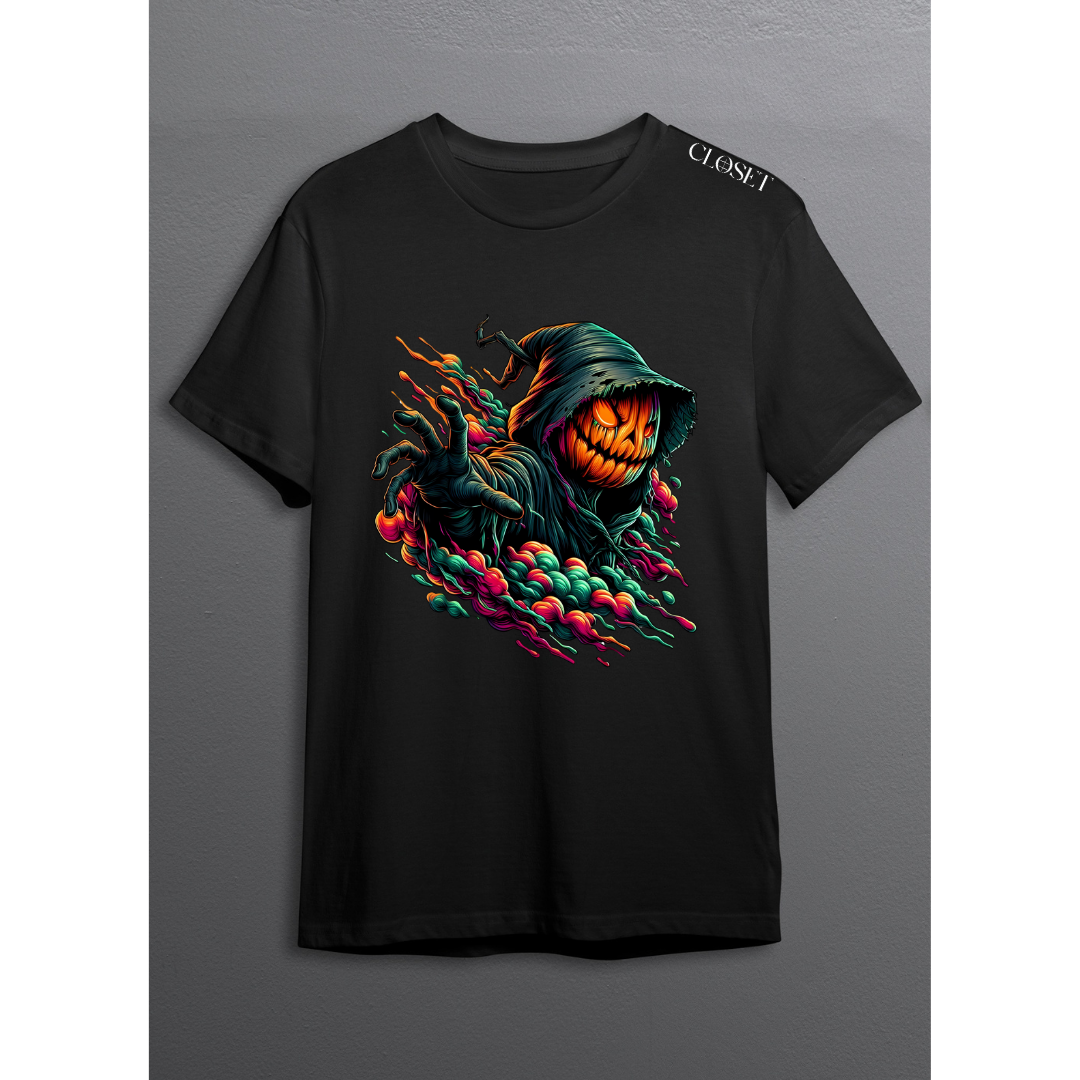 Pumpkin Reaper Halloween Tshirt