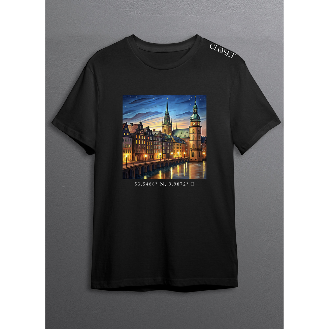 HH Hamburg Skyline Tee