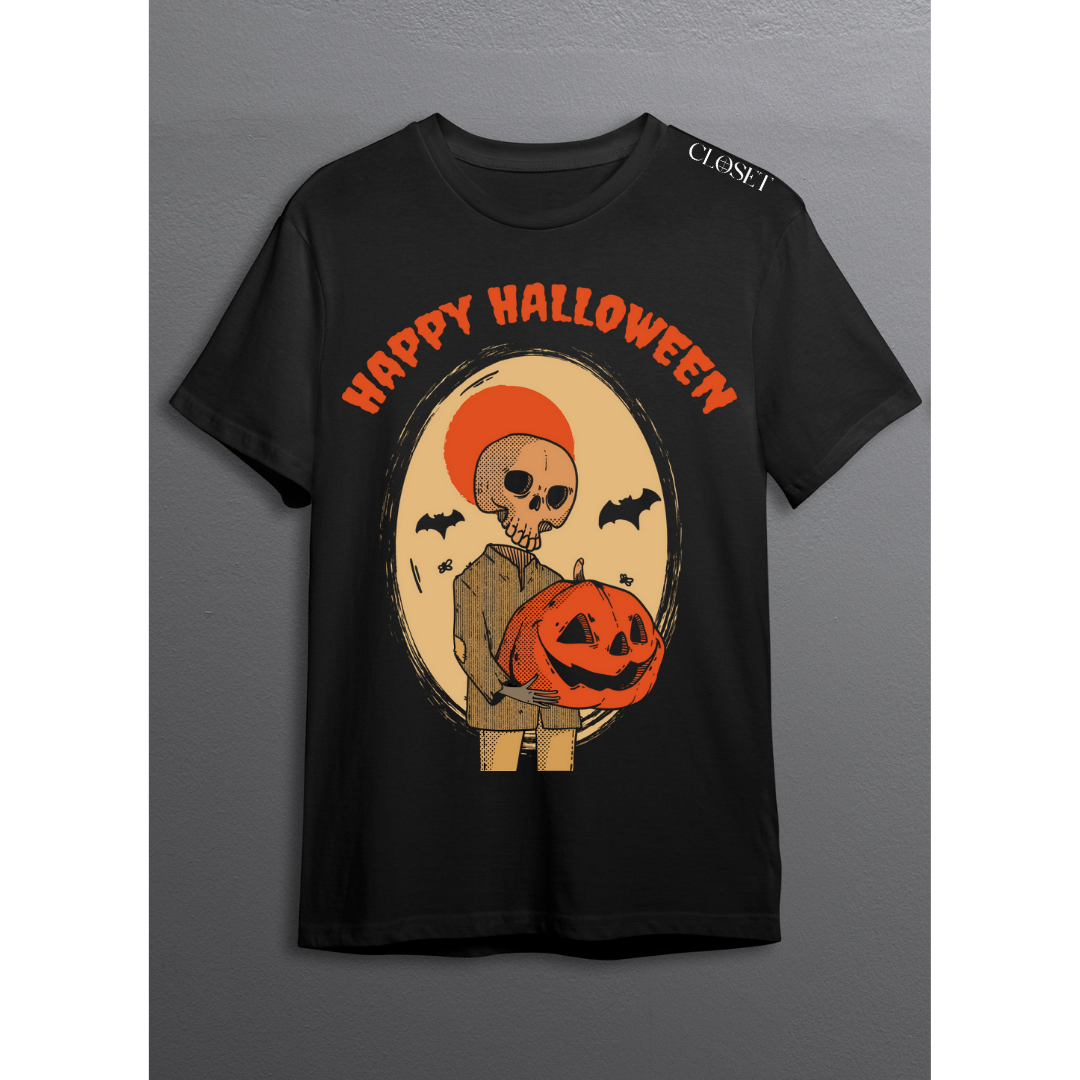 Spooky Pumpkin Halloween Tshirt
