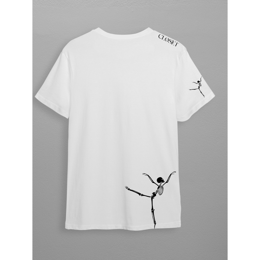 Dancing Skeleton Minimalist T-Shirt