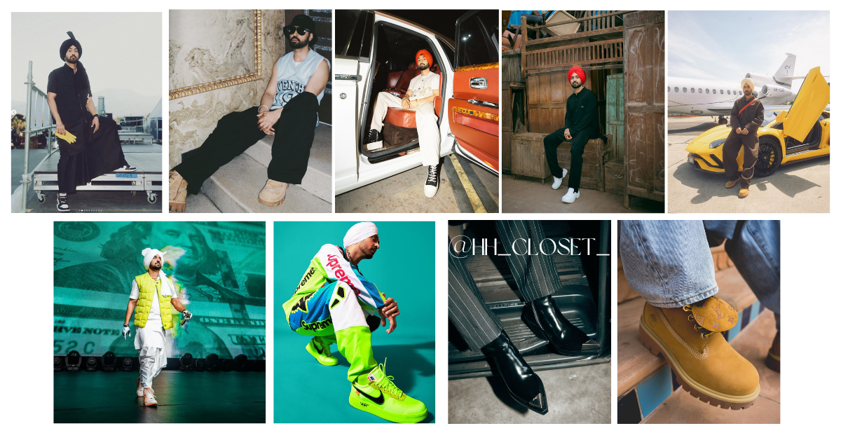 Which Type of Shoe Style Does Diljit Dosanjh Prefer